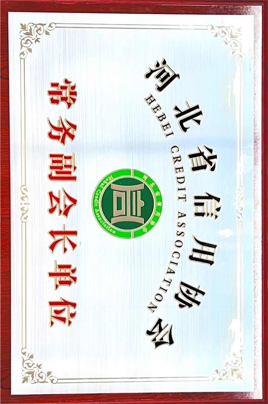 河北省信用协会常务副会长